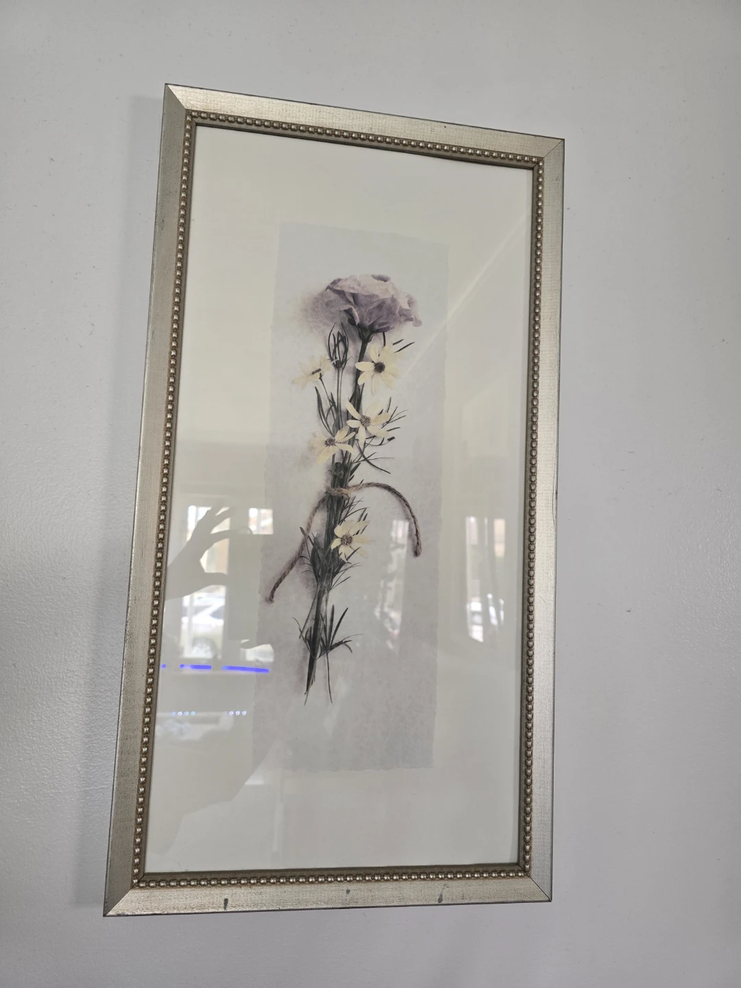 Set of Framed Flower Art - Tall