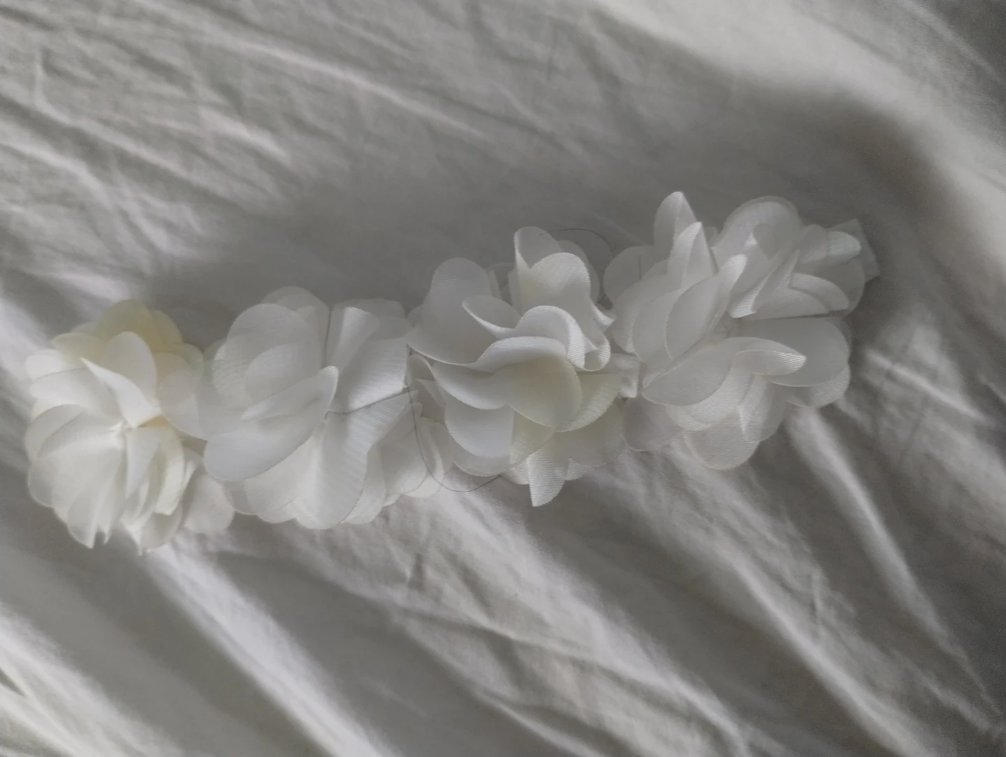White Flower Headband - photo 3