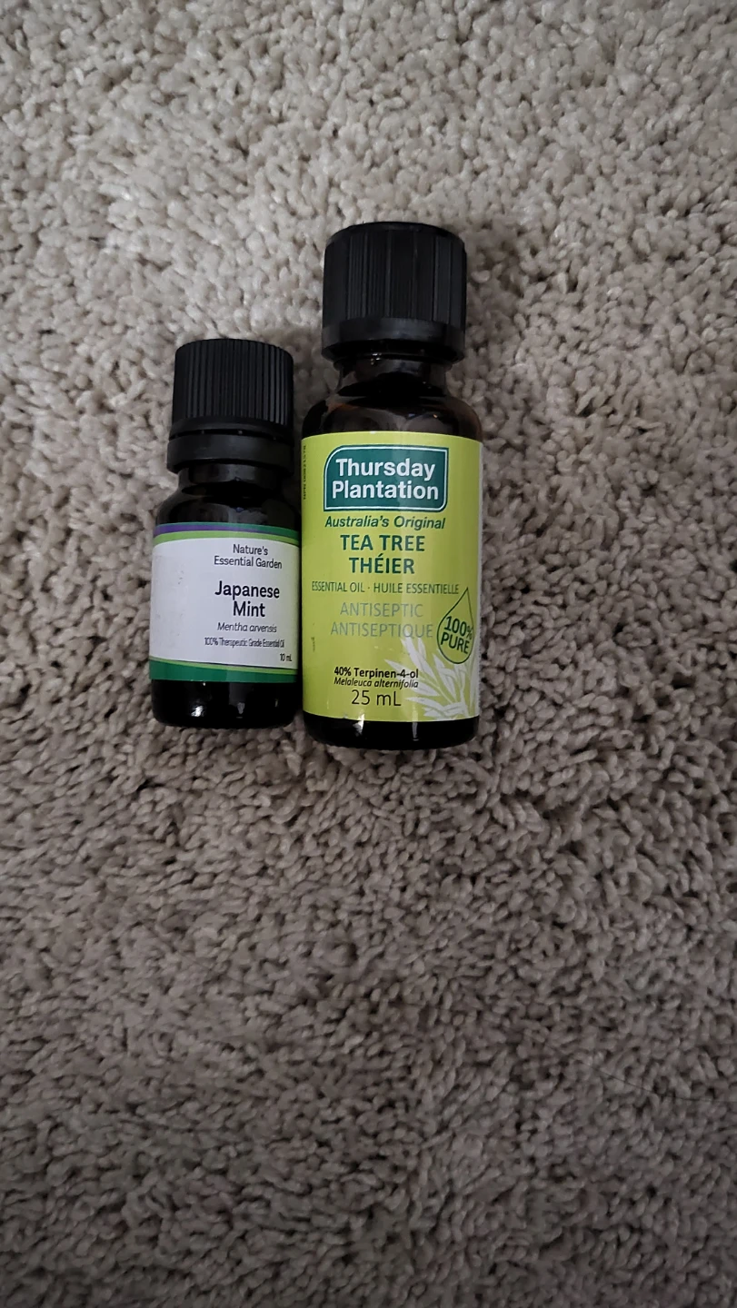 Tea Tree & Japanese Mint oils