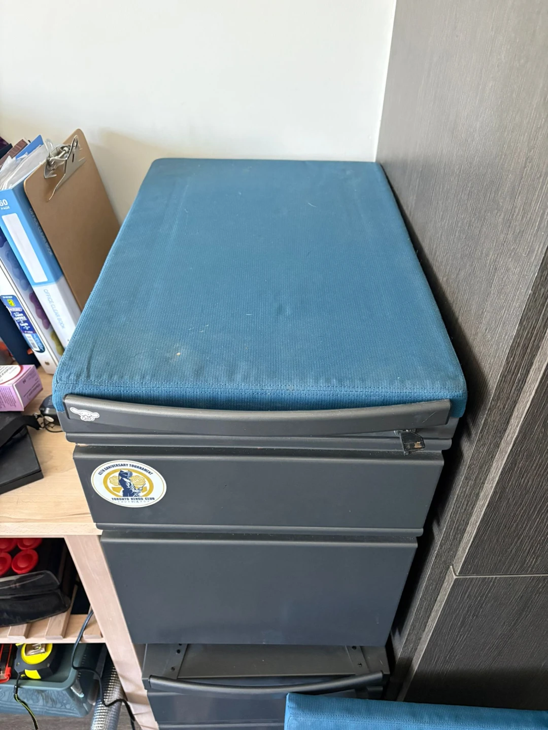 Table office Filing cabinet 2 drawers with 🔑key
