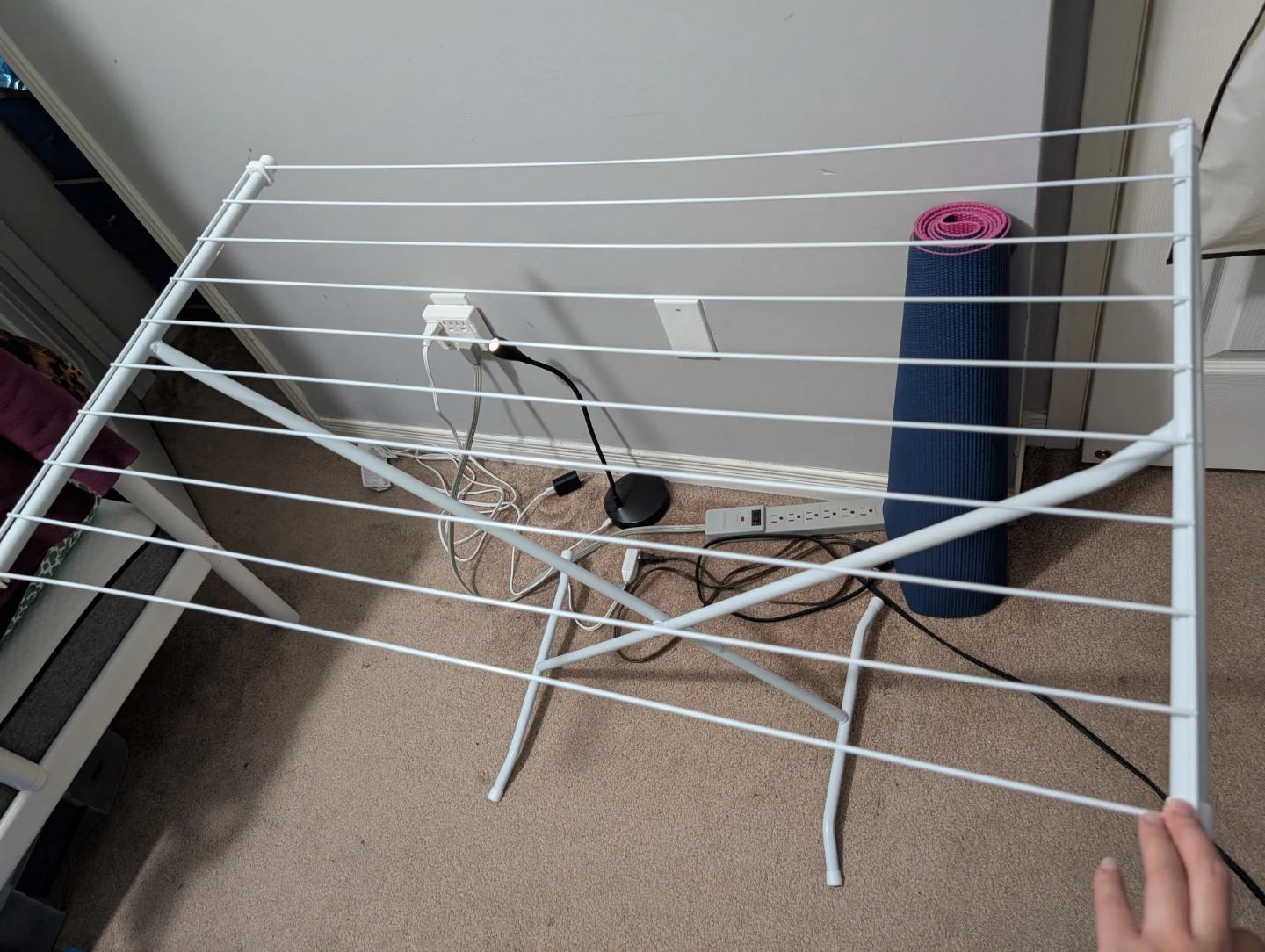 Folding Laundry Rack (selling until April 21,2026) - photo 2
