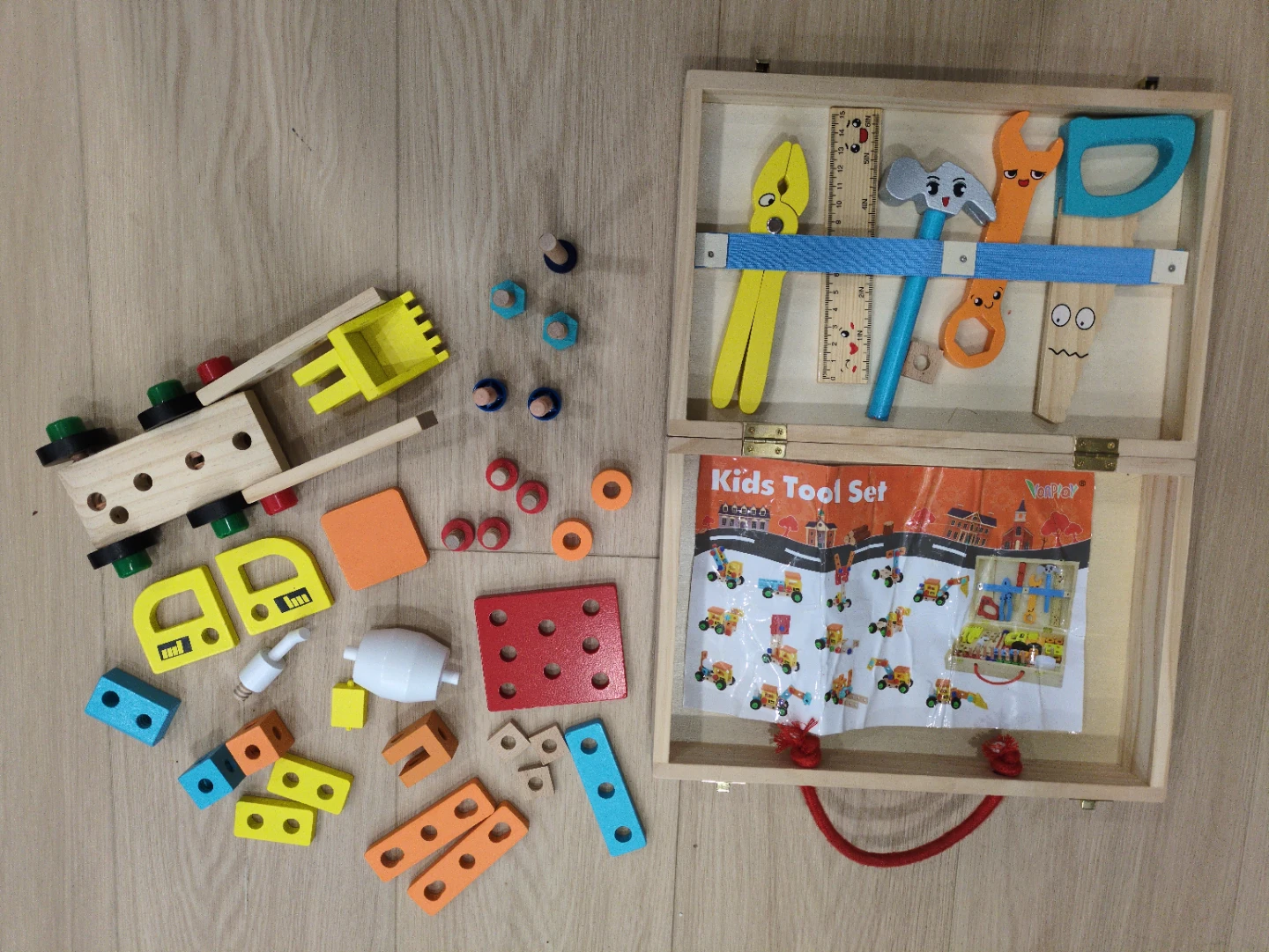 Kids Wooden Tool Set Toy