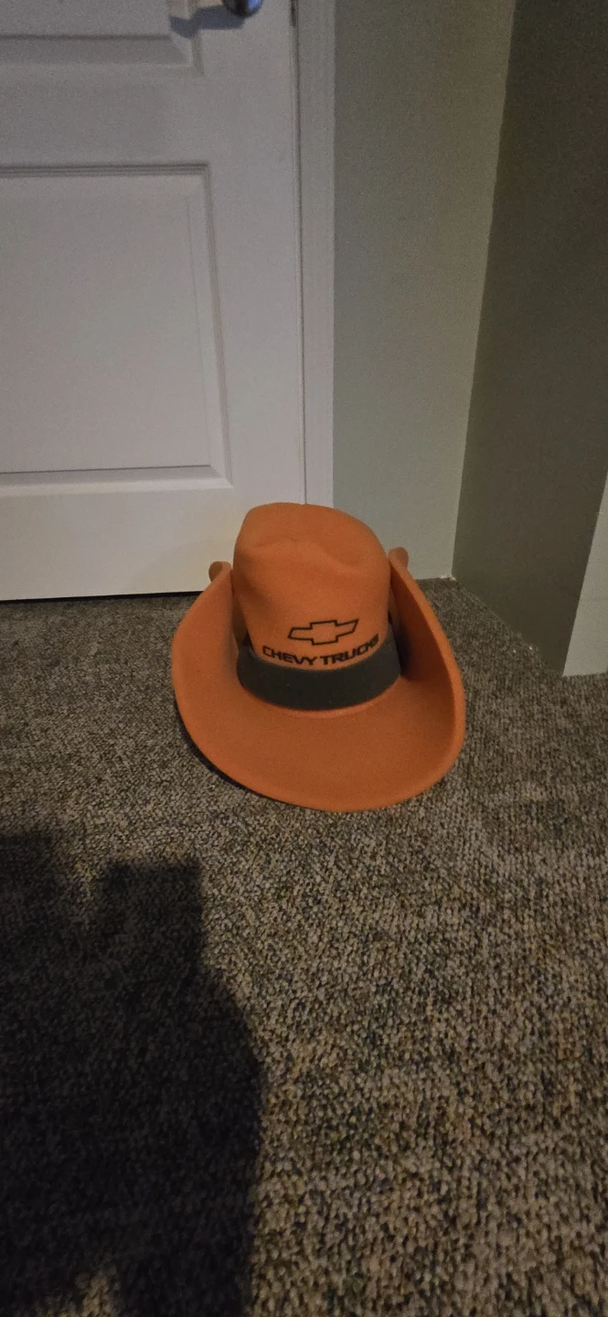 Giant Foam Chevy Trucks Cowboy Hat - photo 2