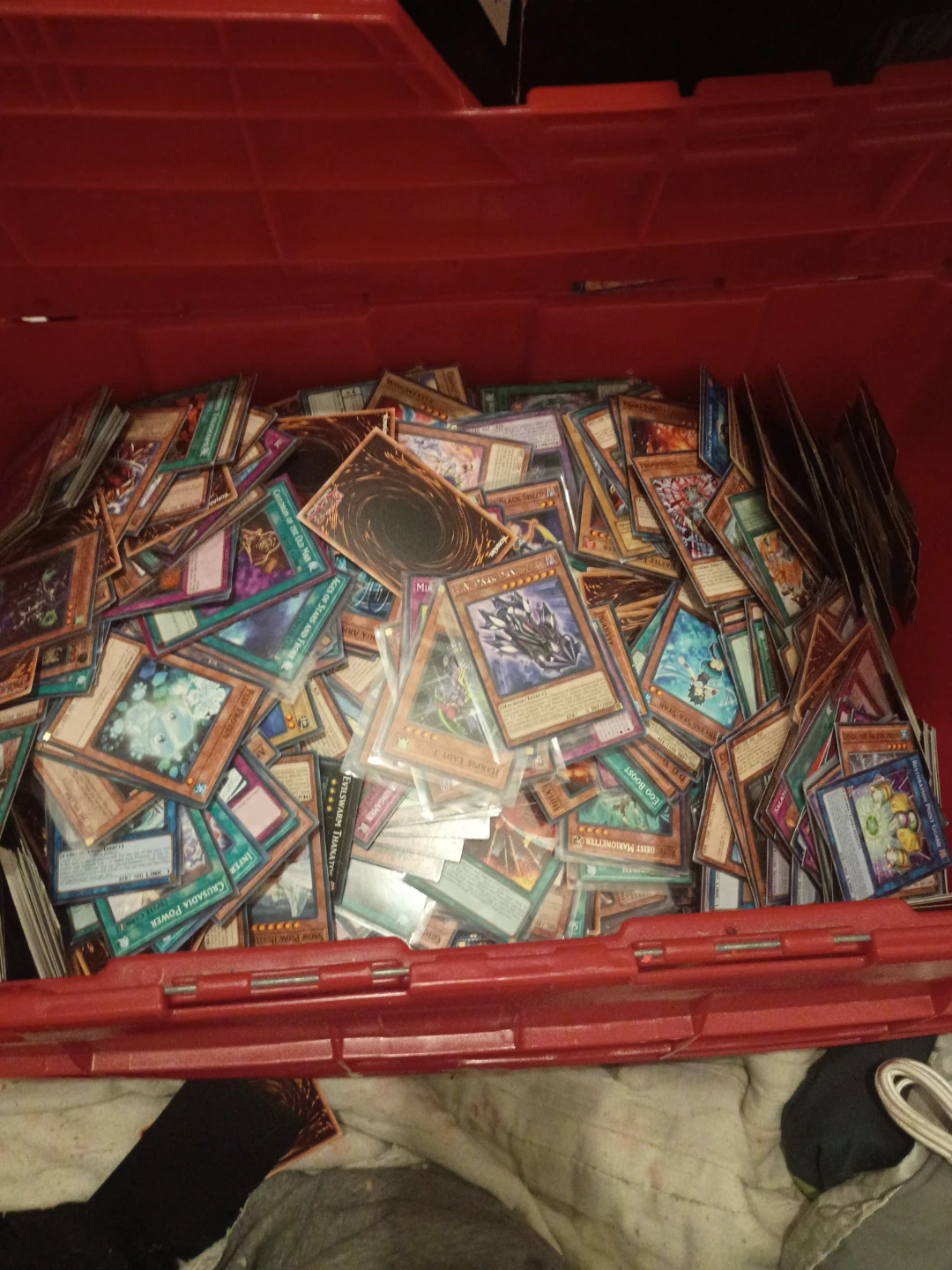 bulk vintage Yu-Gi-Oh! Trading Card Collection
