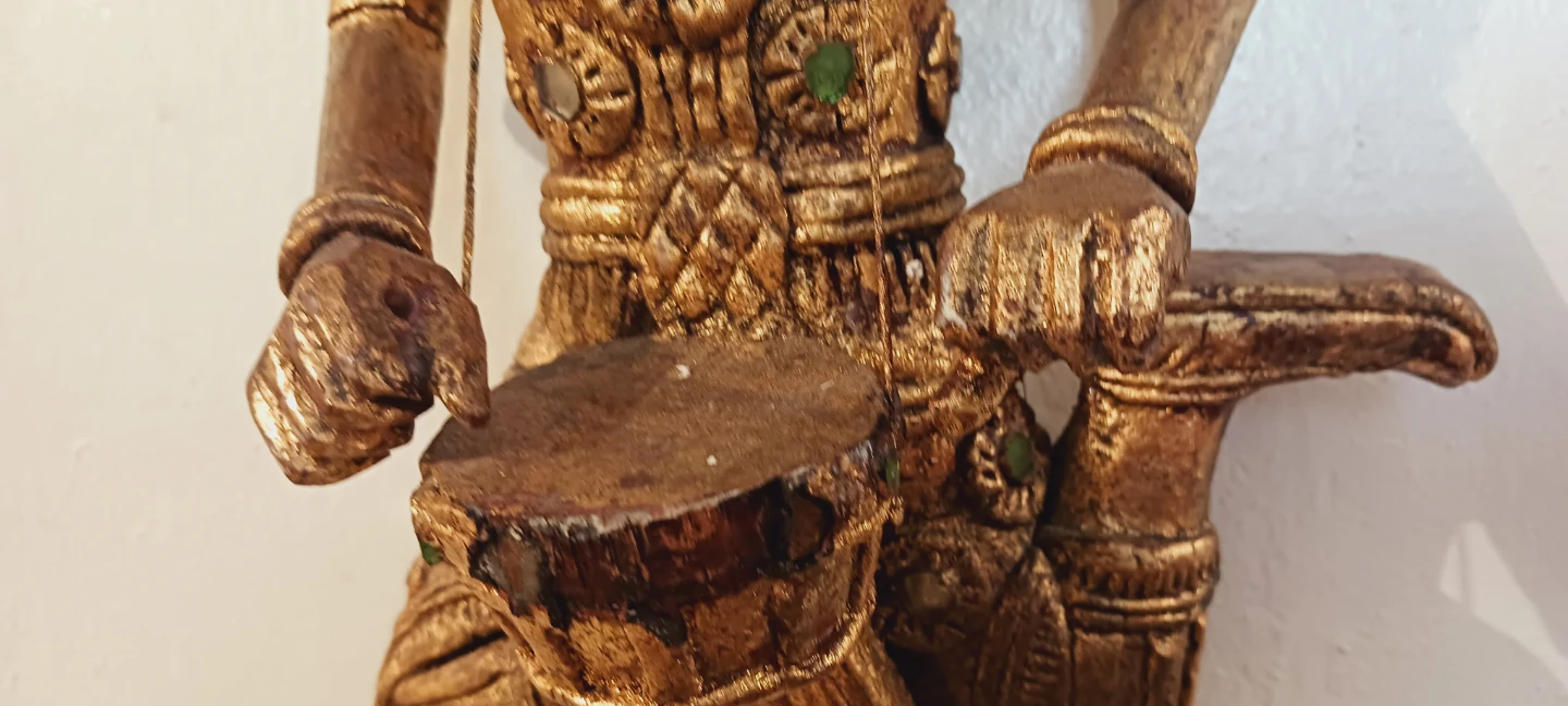 AsianThai Angel Budhha Musician Drummer Wall Decor - photo 5