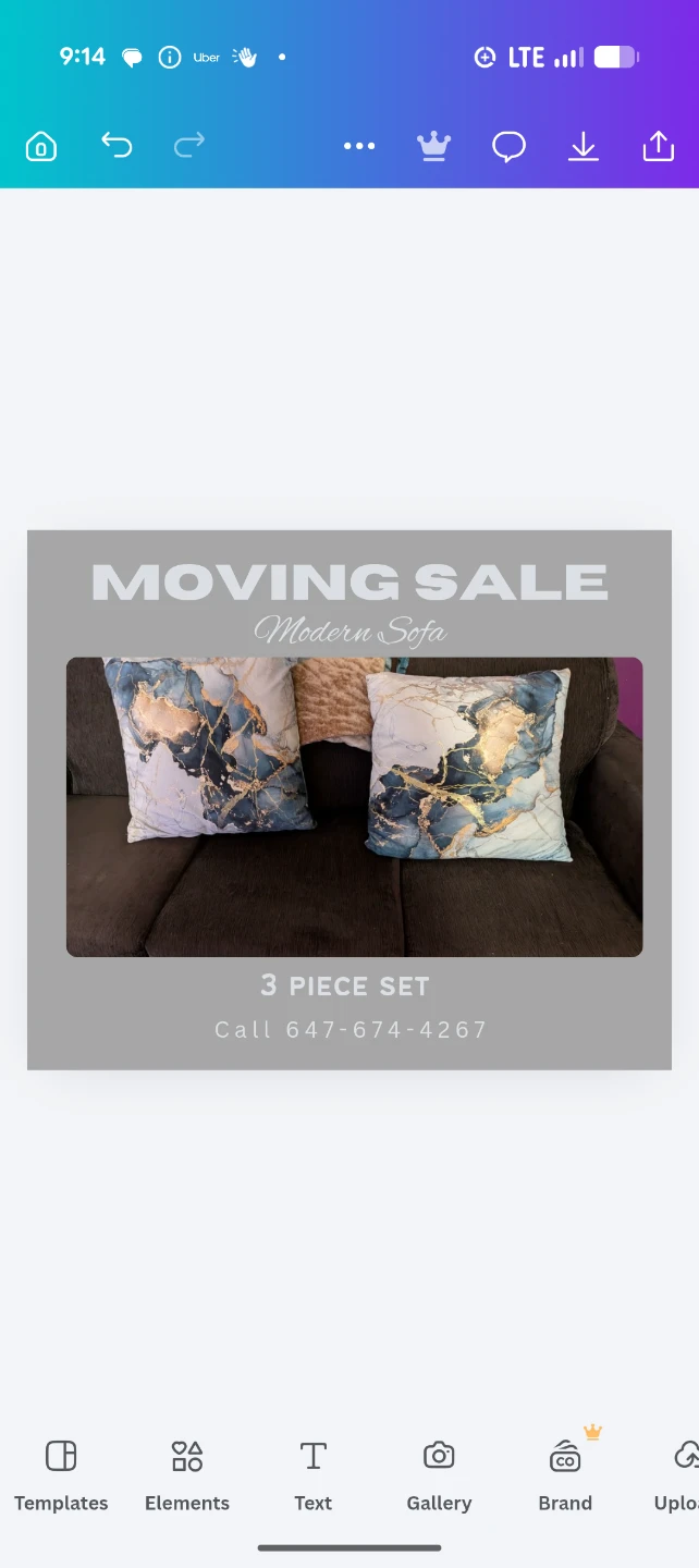 Modern Sofa - 3 Piece Set - photo 4