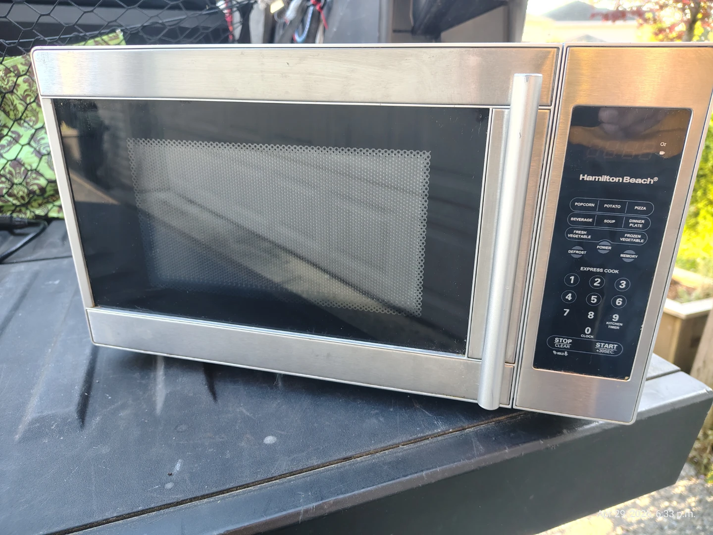 Modern Compact Microwave