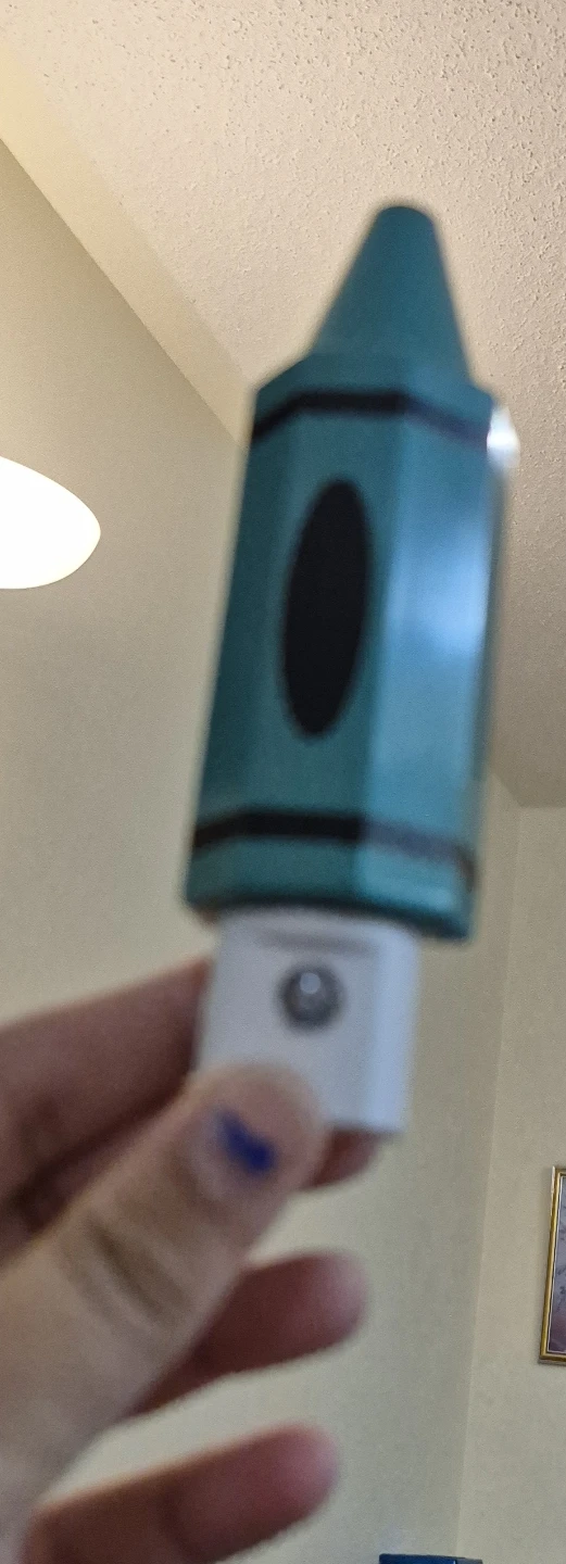 Teal Crayon Night Light - photo 5