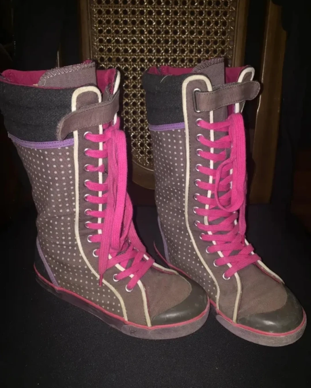 KOI Fashion Sneaker Boots Youth Girl/Boy Size 3