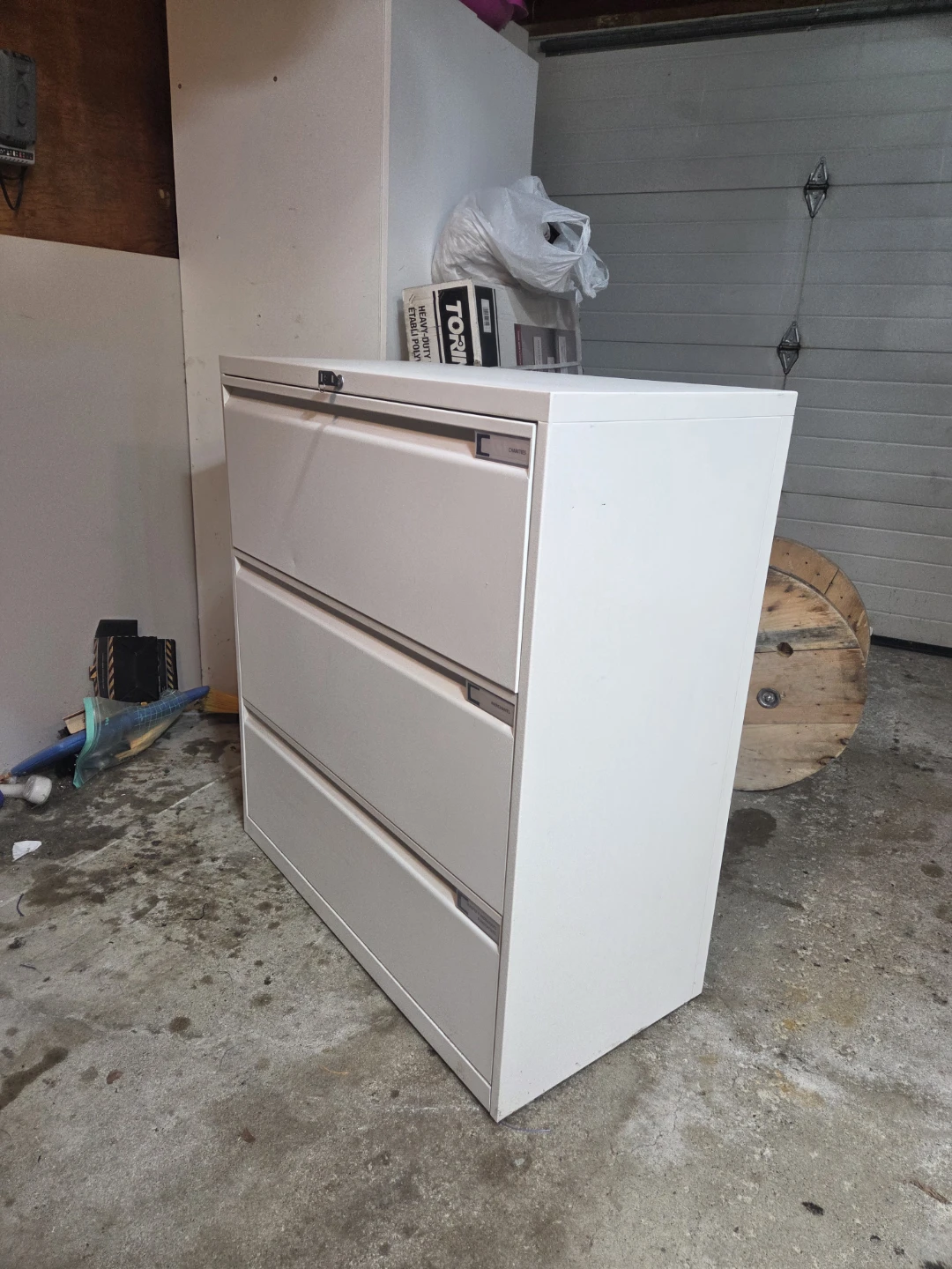 Filing Cabinet - 3 Drawer - white - photo 4