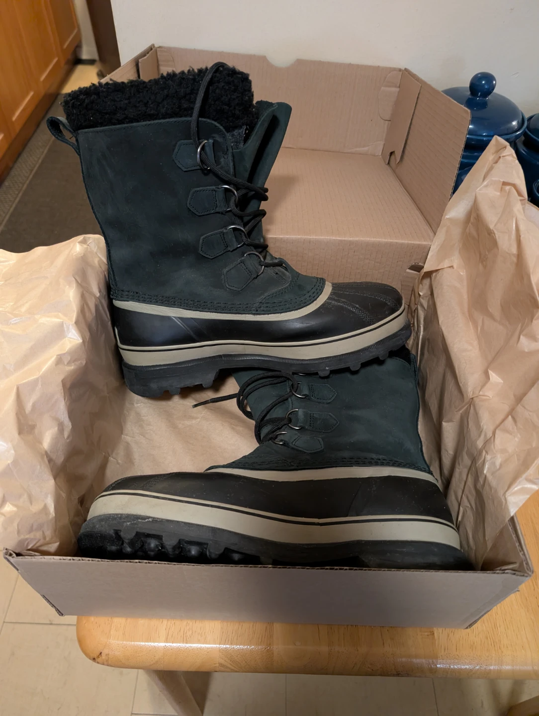 Sorel Caribou Waterproof Winter Boots Size 10 - photo 4