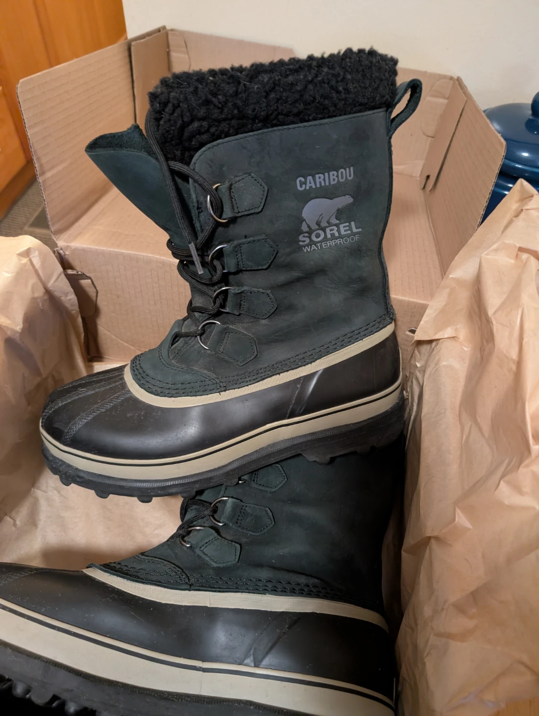 Sorel Caribou Waterproof Winter Boots Size 10 - photo 5