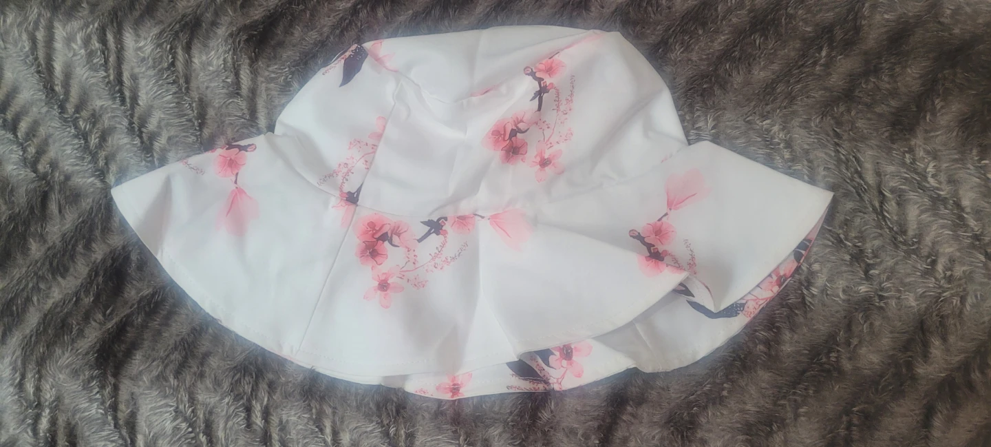 Girls Floral Top, Skirt & Hat Set - photo 5