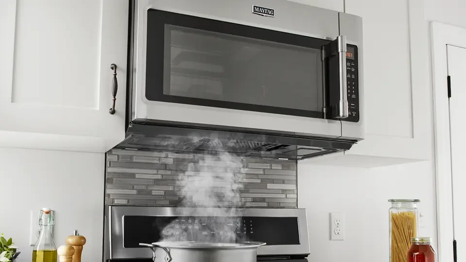 Maytag Stainless Steel Over-the-Range Microwave - photo 2