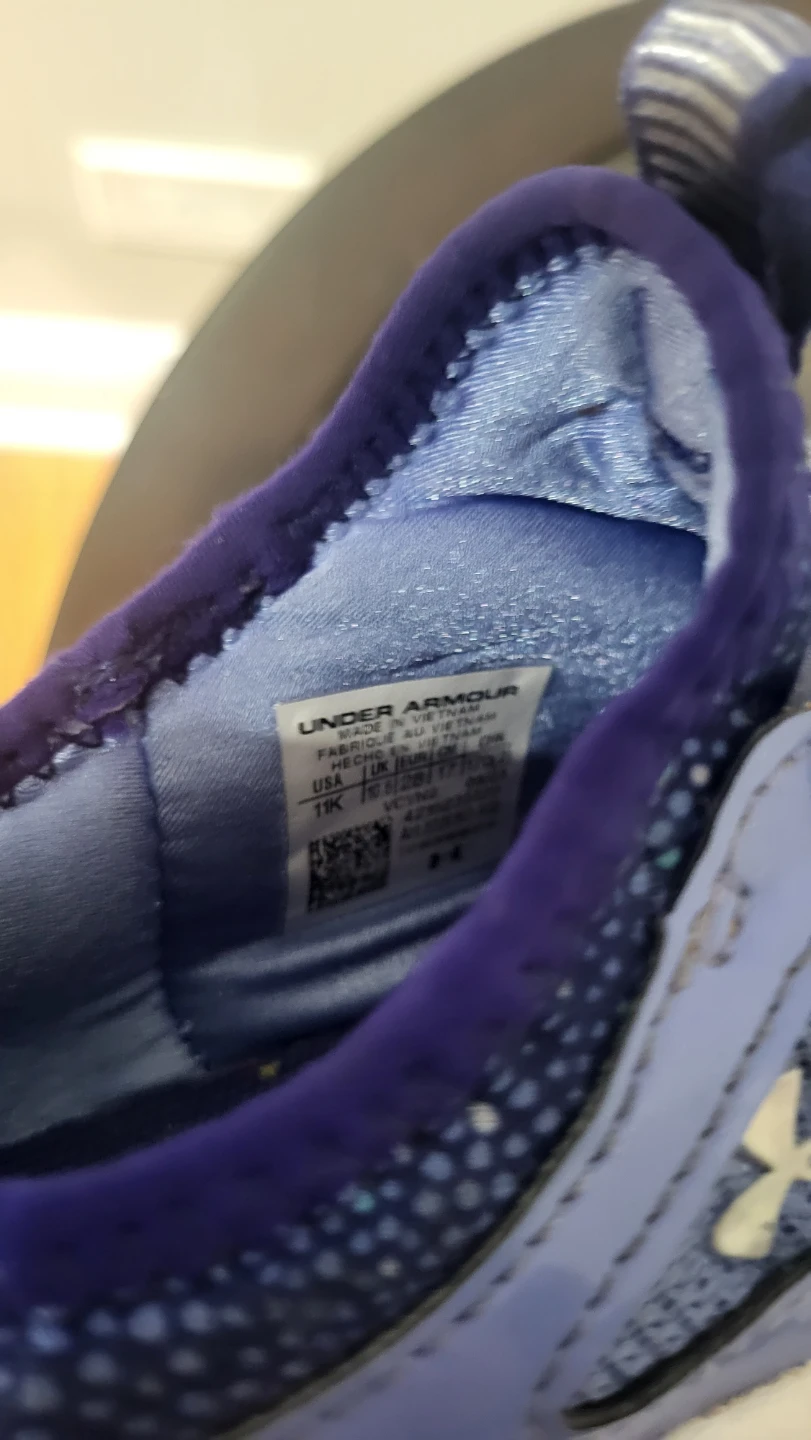 Under Armour Kids Shoes - Blue - Size 11K - photo 3