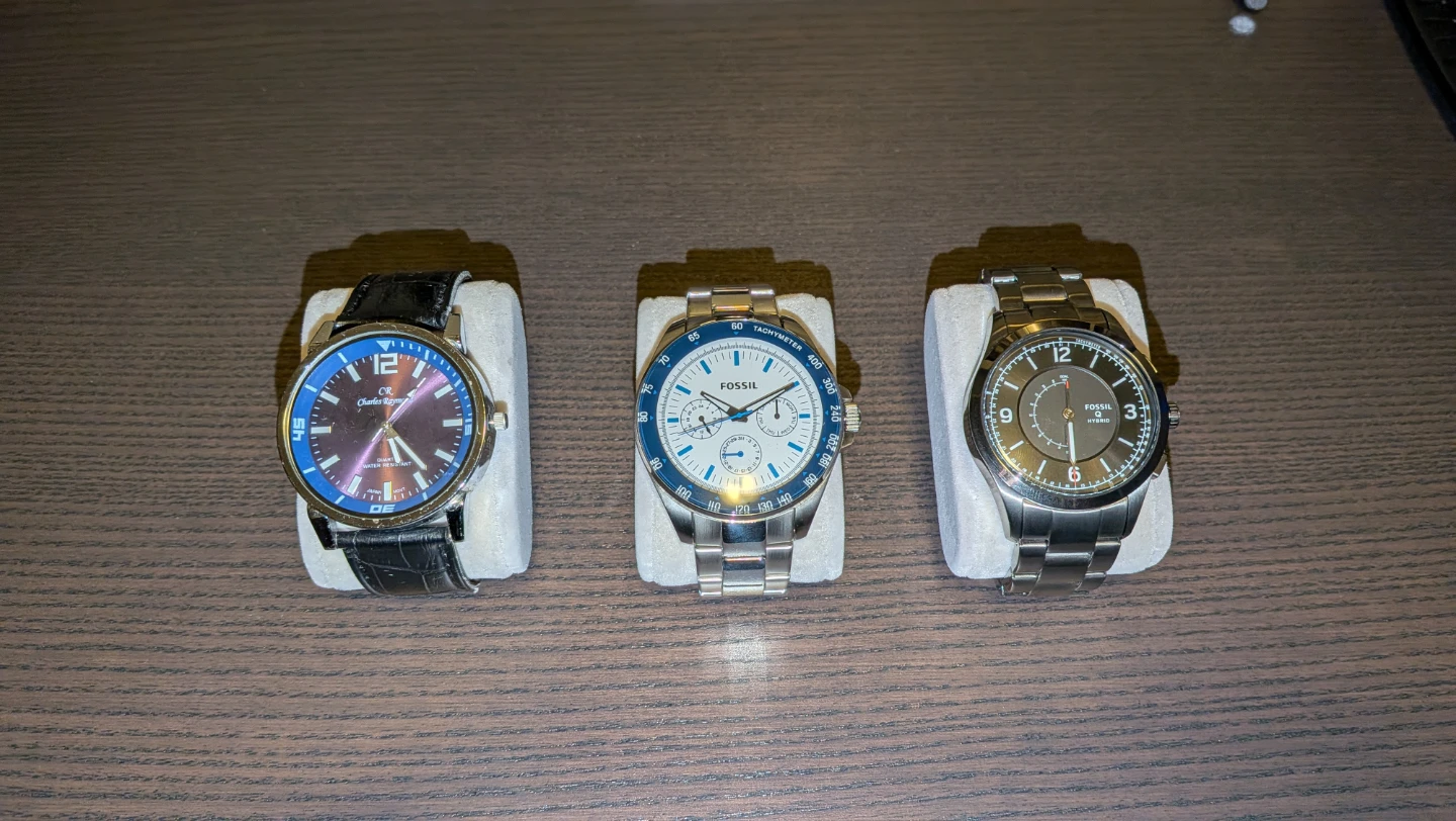 Fossil and Charles Raymond Watches