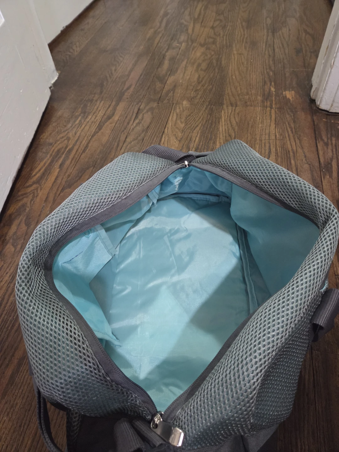 Puma Grey Mesh Duffle Bag - photo 2