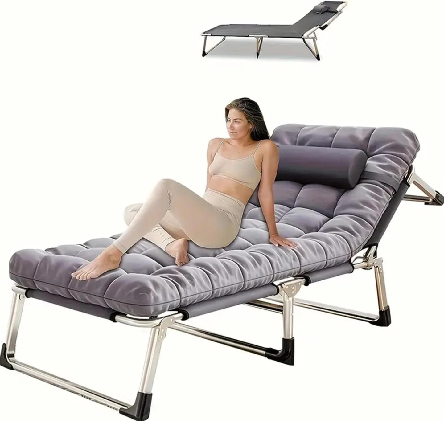 Leo IRis Portable Folding Camping Cot