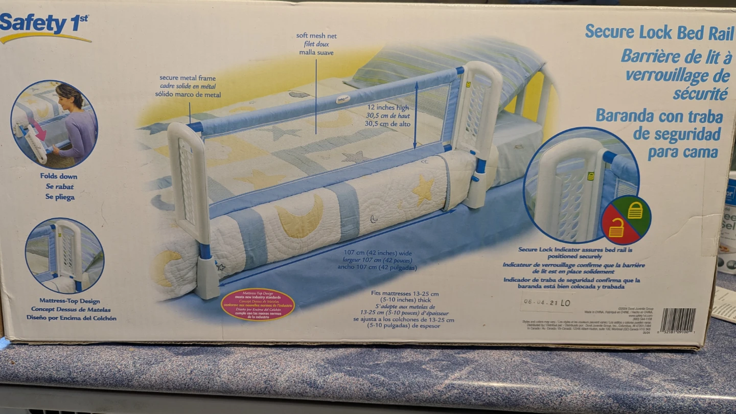 Safety 1st Secure Lock Bed Rail - photo 4
