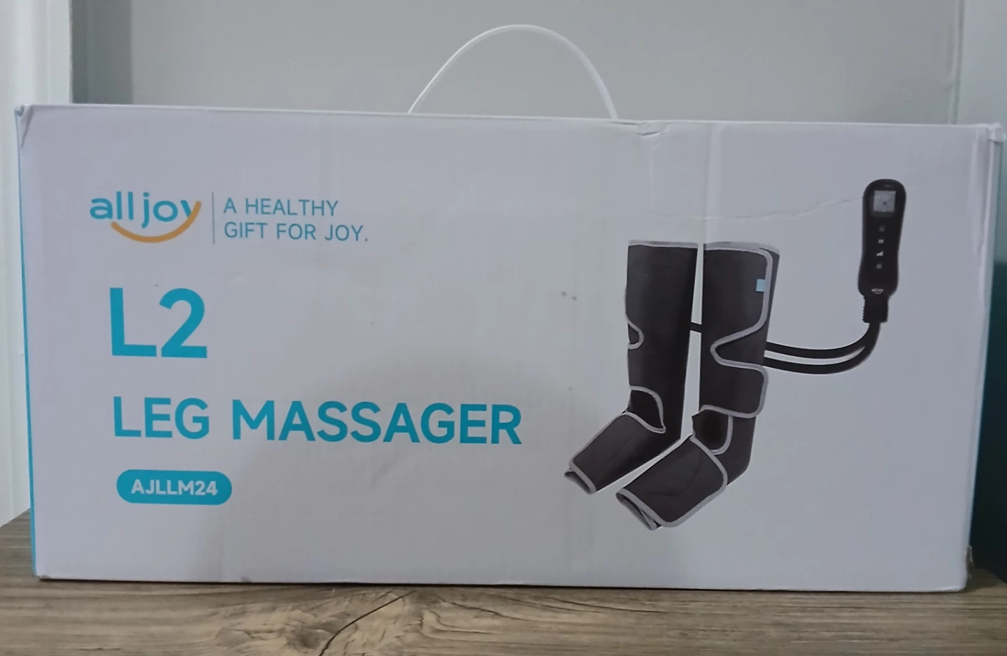 Alljoy L2 Leg Massager with Heat Therapy and Auto-off