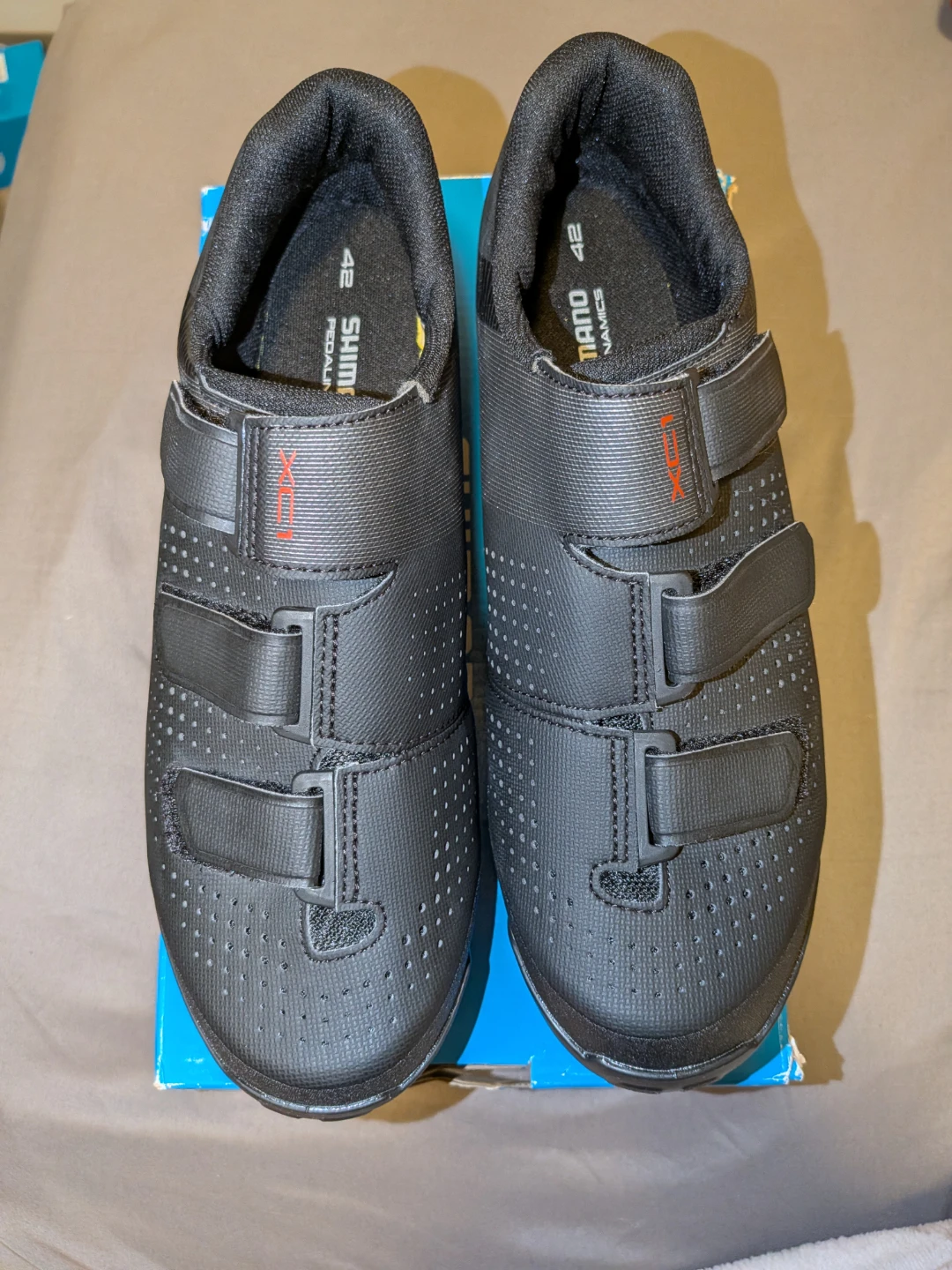 Brand New Shimano XC1 Cycling Shoes - Black, Size 42