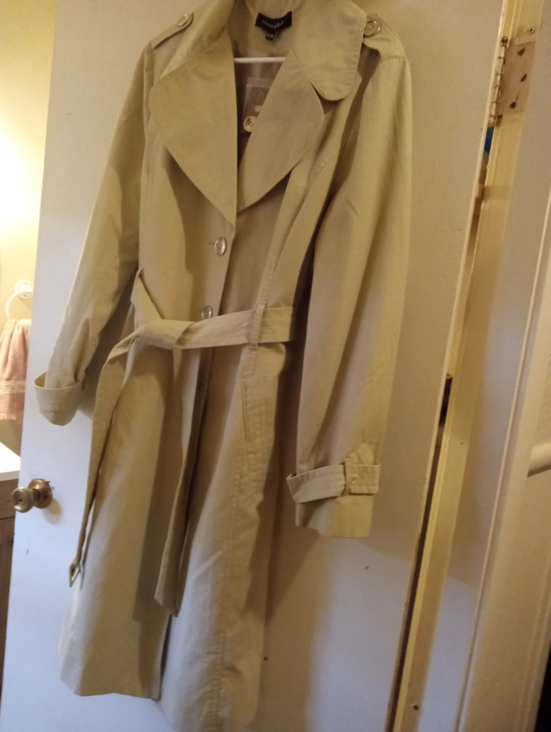 Beige Trench Coat - photo 2