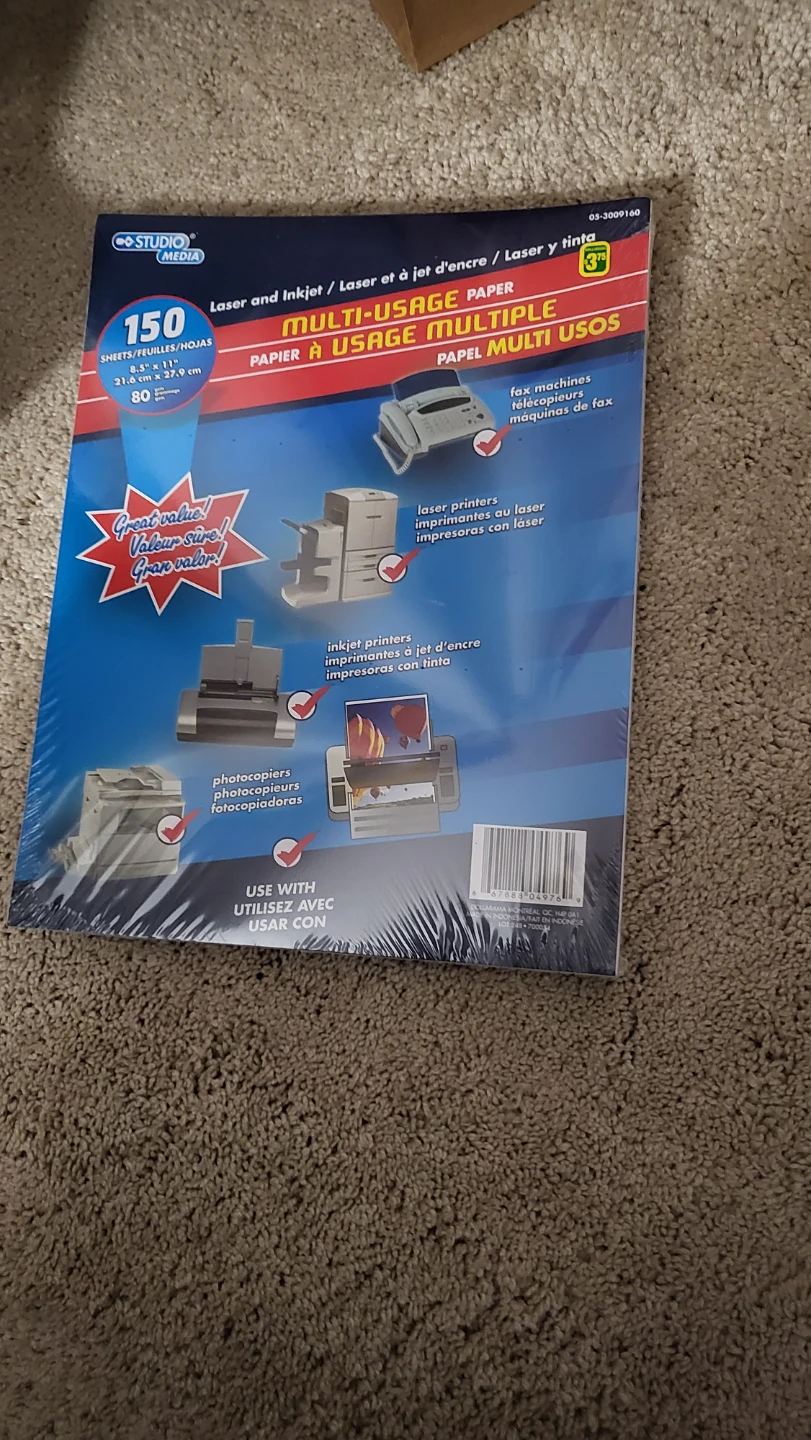 Studio Media Multi-Usage Paper - 150 Sheets