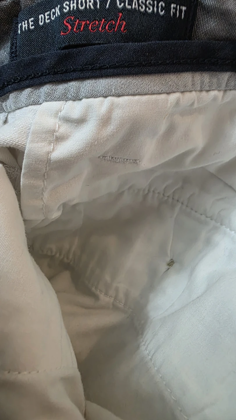 Nautica Deck Shorts - 33W White - photo 4