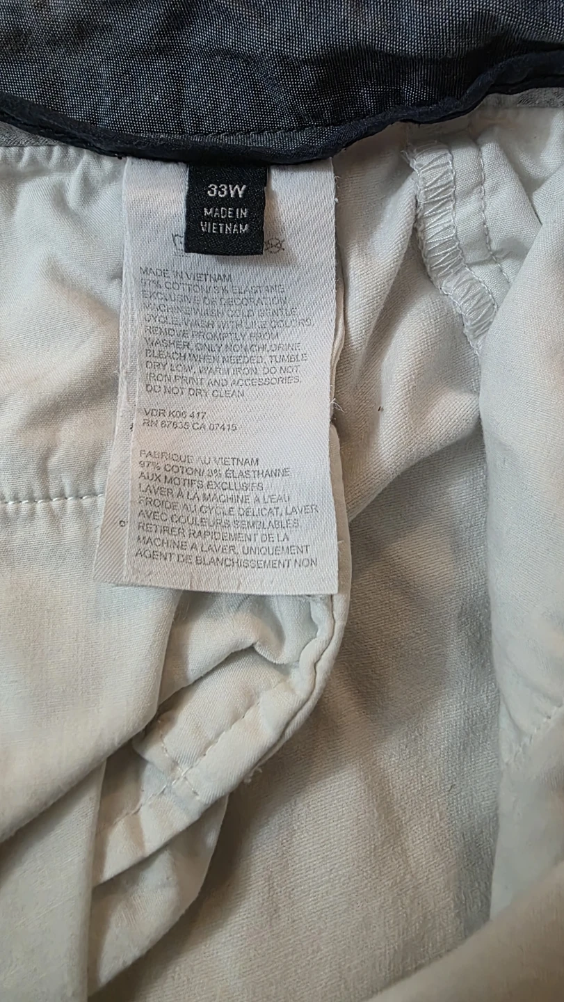 Nautica Deck Shorts - 33W White - photo 5