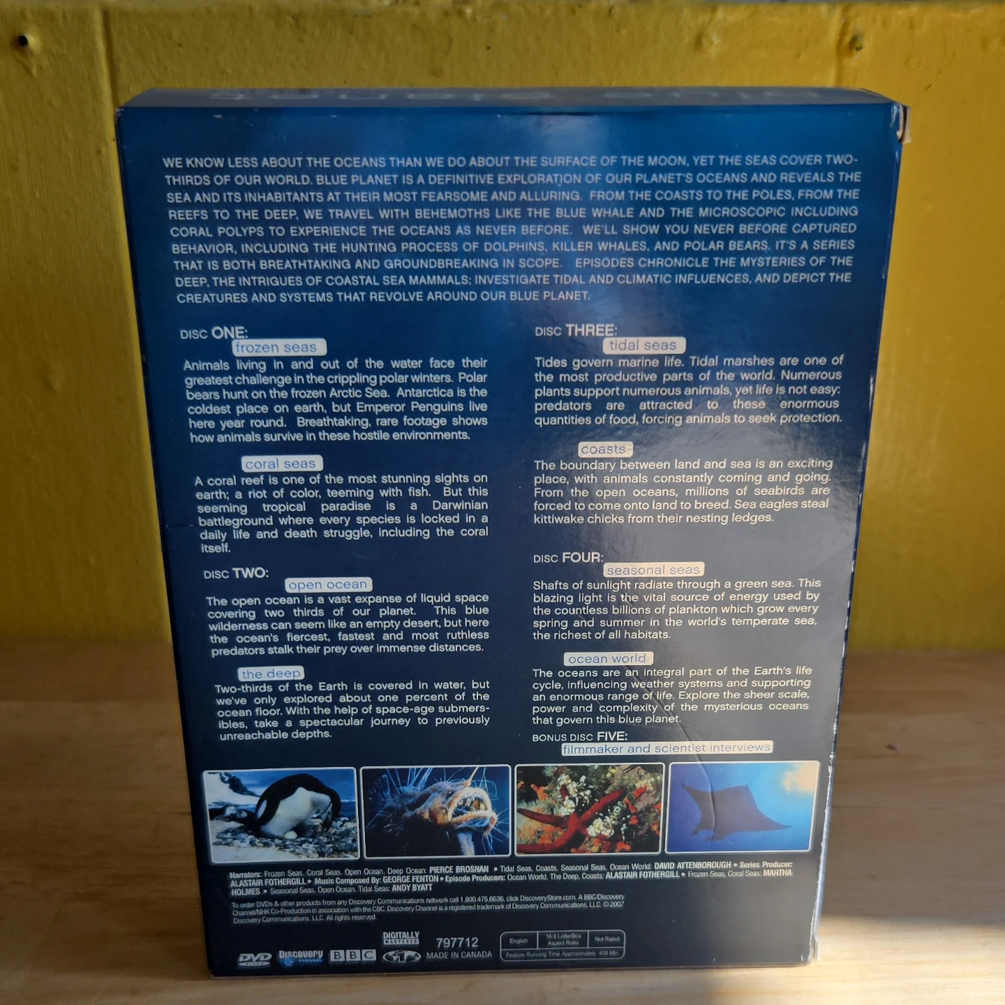 Blue Planet Seas of Life 5 DVD Collectors Edition - photo 2
