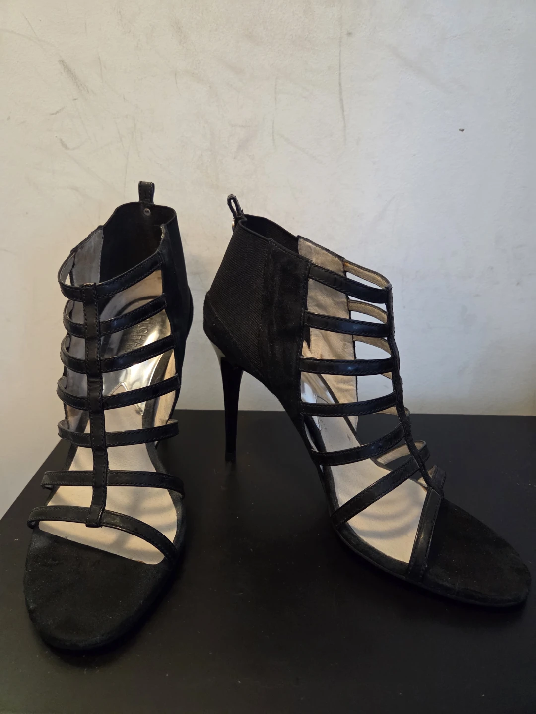 Michael Kors Black Strappy Heels - photo 2