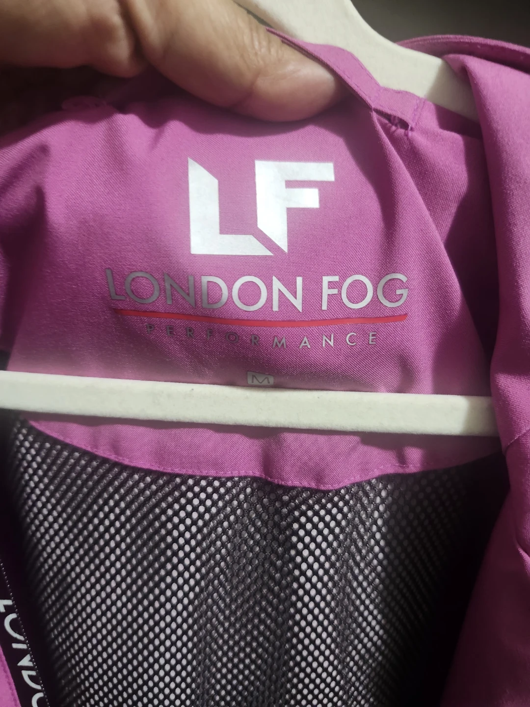 London Fog Women's Pink Hooded Jacket - Size M - photo 2