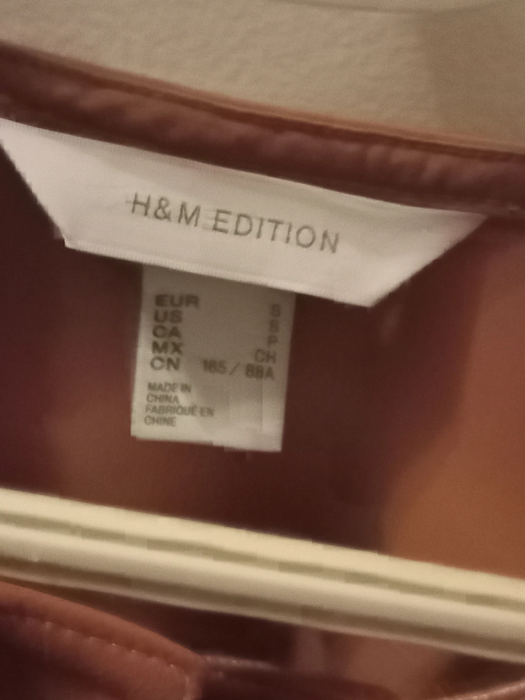 H&M EDITION Faux Leather Vest - photo 2