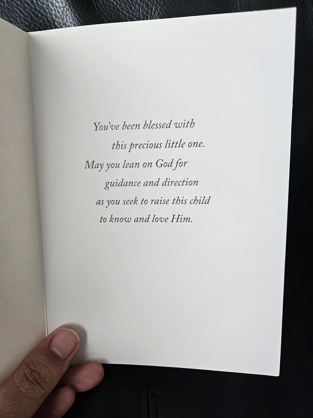 Baby Dedication Card Box - photo 5