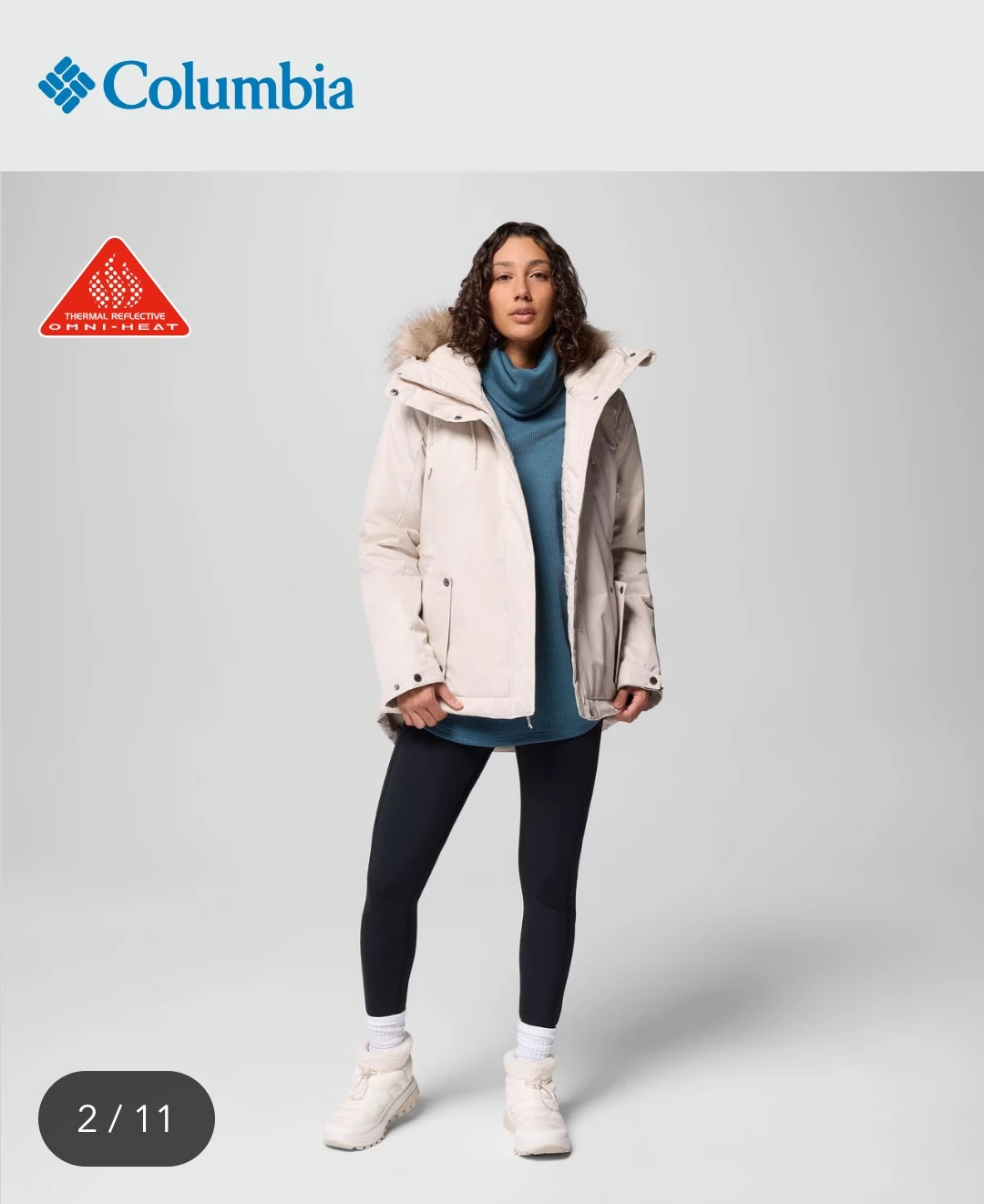 NEW Columbia Omni-Heat Insulated Parka - photo 3