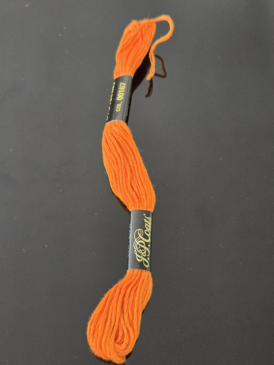 Orange Embroidery Floss - COL 00167