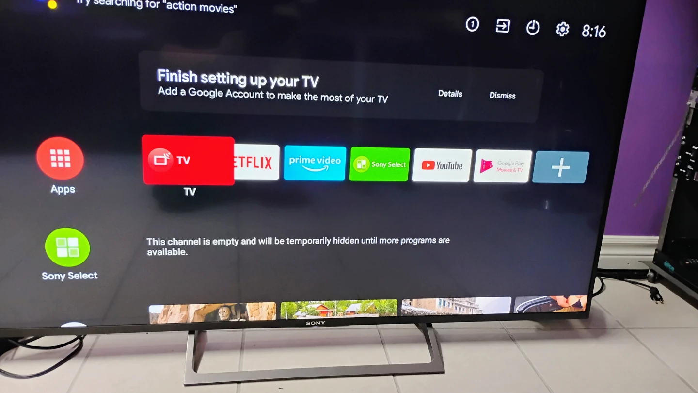 Sony 55" XBR-55X800E 4K HDR Android TV - photo 4