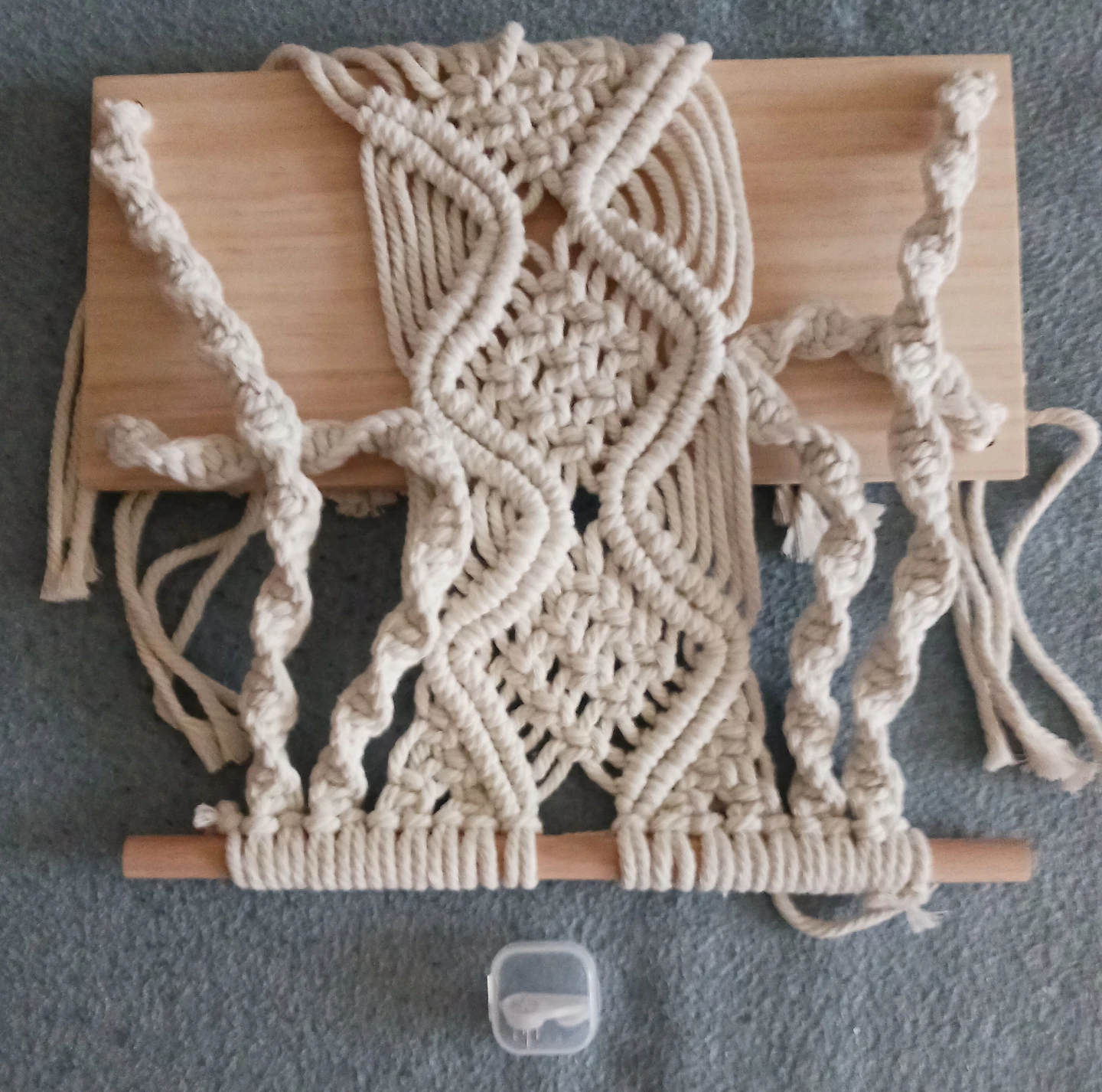 Macrame Hanging Shelf