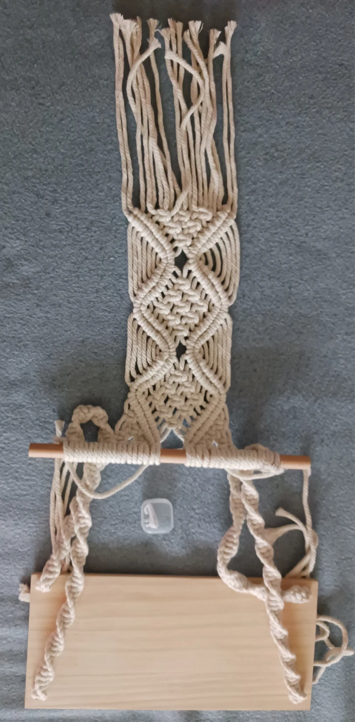 Macrame Hanging Shelf - photo 2