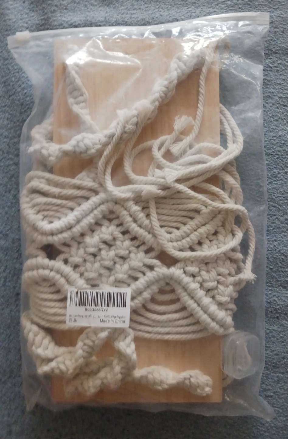 Macrame Hanging Shelf - photo 3