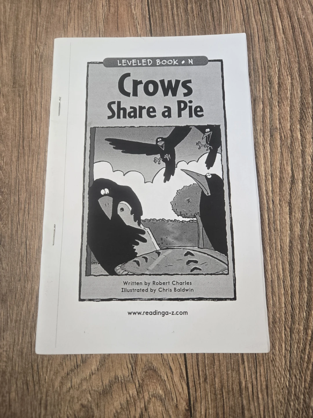 Leveled Book N: Crows Share a Pie