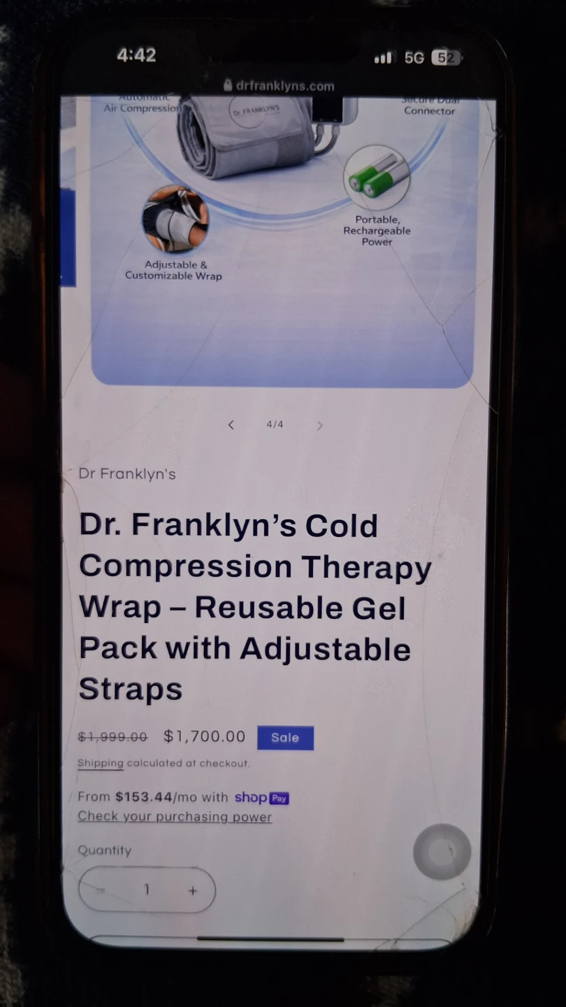 Dr. Franklyn's Cold Compression Therapy Wrap - photo 4