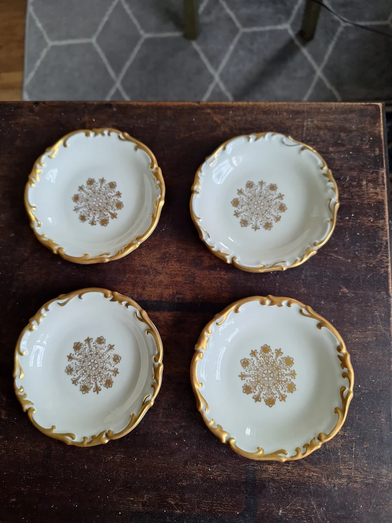 Al-Ka-Kunst Bavaria Handgemalt Small Plates (Set of 4) - photo 2