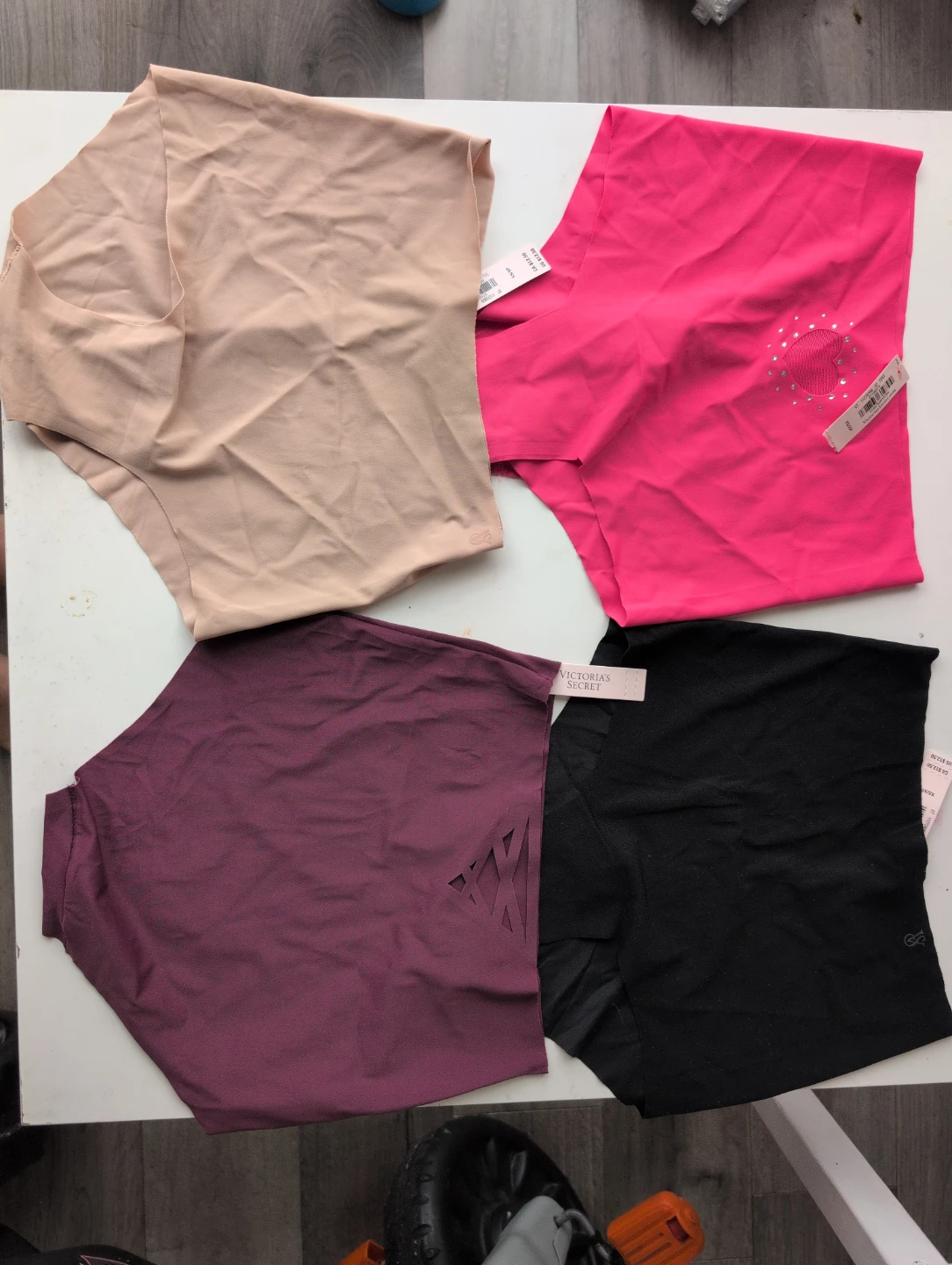 Victoria's Secret Pink & Nude Underwear - XS/TP