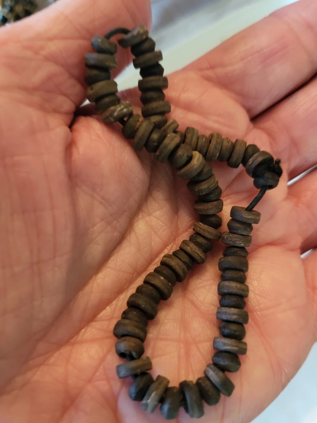Vintage Wooden Bead Bracelets Set of 3 - photo 4