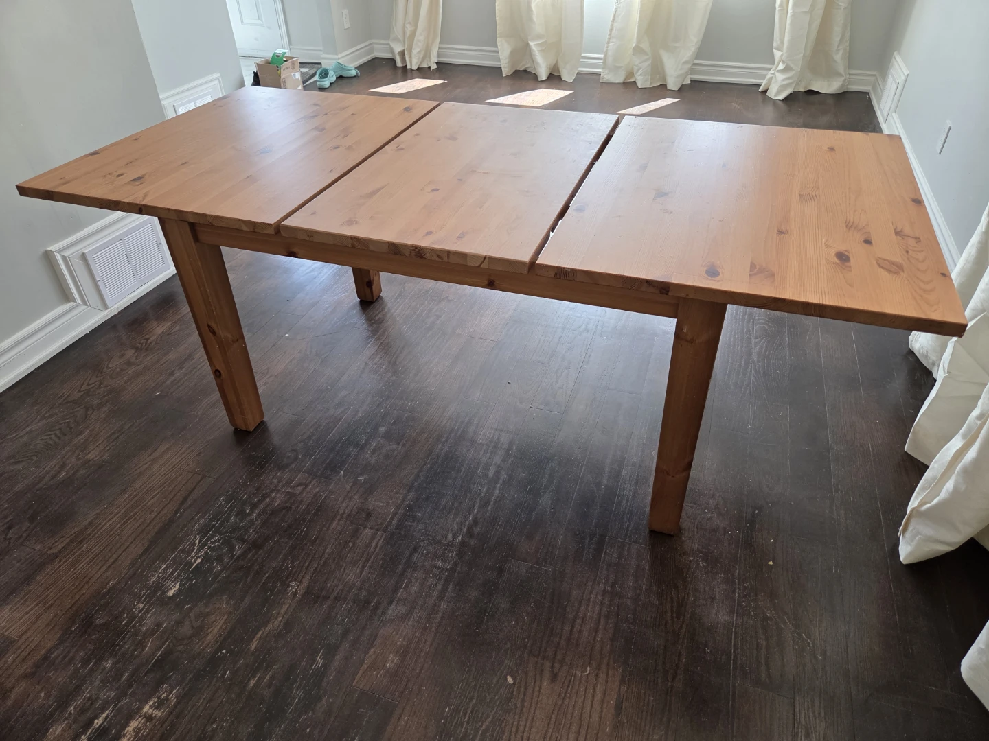 Extendable Dining Table - Pine - photo 5