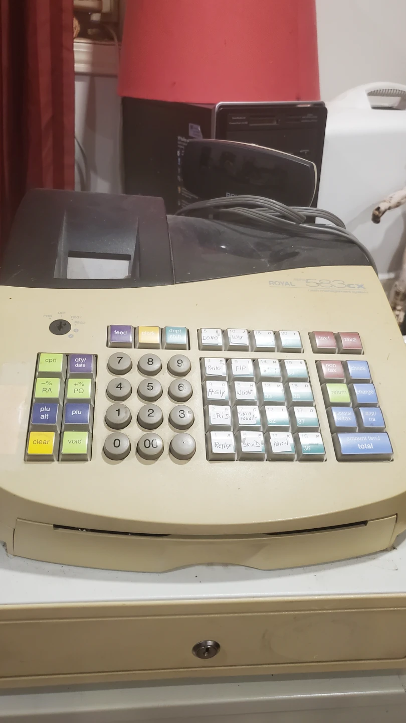 ROYAL 583cx Cash Register - photo 2