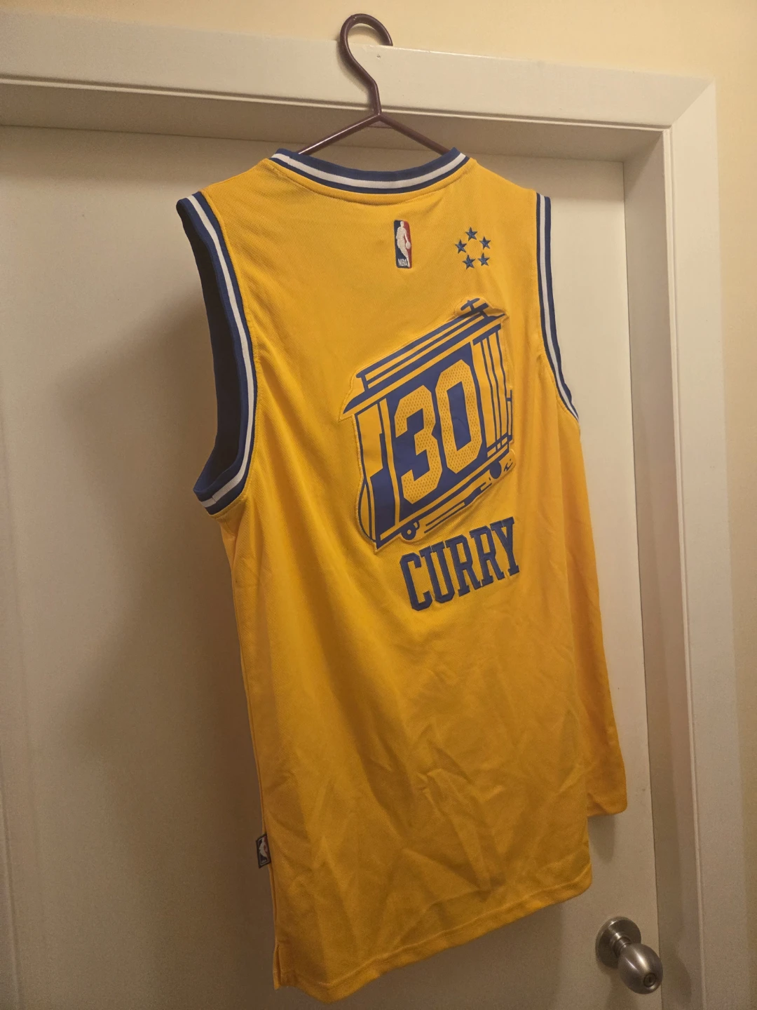 Warriors Steph Curry #30 Adidas Swingman Jersey - photo 2