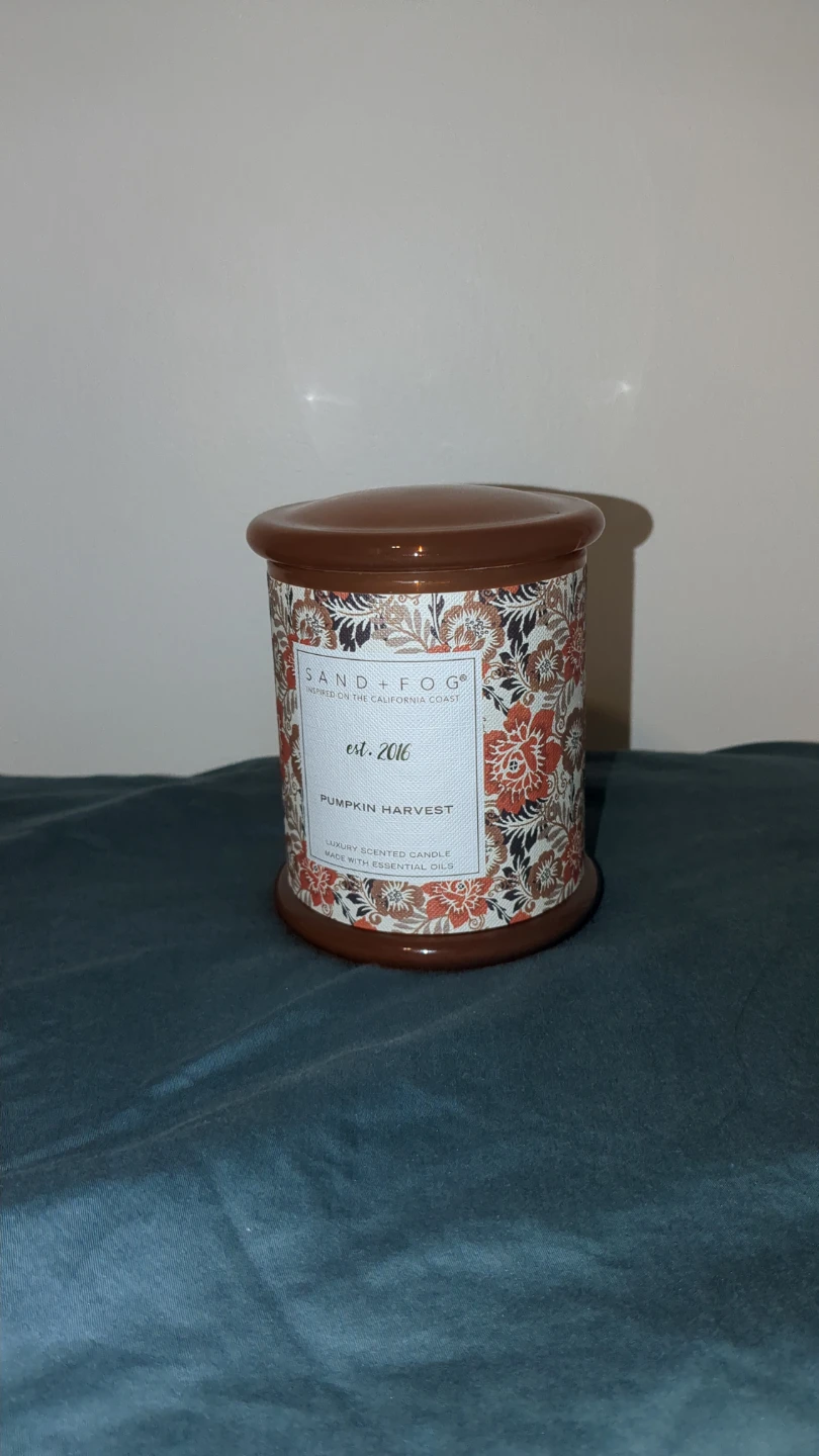 Sand + Fog Pumpkin Harvest Luxury Scented Candle - photo 2