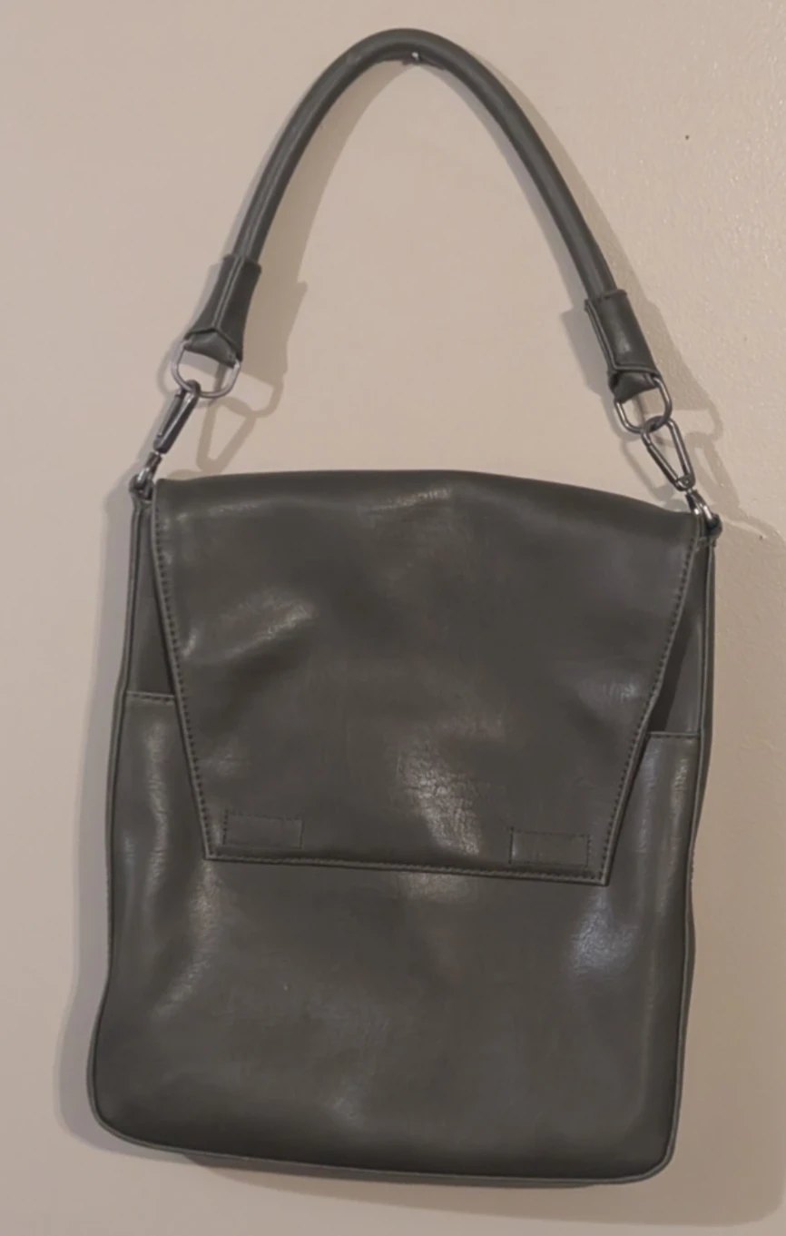 Matt & Nat Olive Faux Leather Crossbody Bag